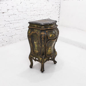 19th Century Rococo Ventetian Bombe Chest