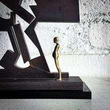 Load image into Gallery viewer, 1976 Ernset Trova Contemporary Post War Metal Sculpture
