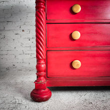 Load image into Gallery viewer, American Empire Painted Wood Chest of Drawers
