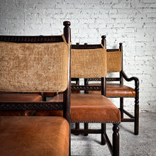 Load image into Gallery viewer, Set of 6 Evos W-64 Leather Alder Dining Chair
