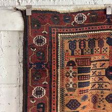 Load image into Gallery viewer, Vintage Baluch Tree of Life Rug
