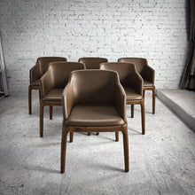 Load image into Gallery viewer, Set of 6 Namuh Leather Oak Dining Chair
