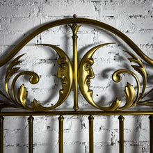 Load image into Gallery viewer, 1983 Charles P. Rogers Queen Brass Headboard
