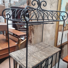 Load image into Gallery viewer, Mexican Wrought Iron Wine Rack Shelving
