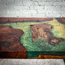 Load image into Gallery viewer, Modern Glossy Resin Wood Cocktail Table
