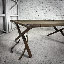 Load image into Gallery viewer, 1950&#39;s Military Style Cot Canvas Bed
