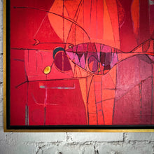 Load image into Gallery viewer, John O'Neil Oil "Within Permian Red" Oil on Canvas
