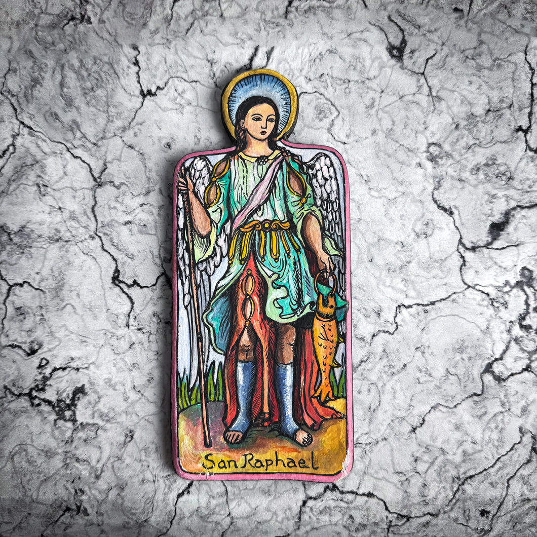 1994 Catherine Ferguson Religious Wood Religous Painting