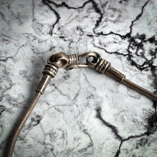 Load image into Gallery viewer, Contemporary Ethnic Sterling Silver Amulet Pendant Necklace
