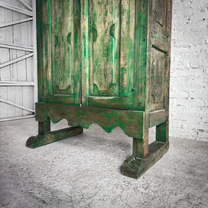 1940's Rustic Pine Storage Cabinet