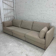 Load image into Gallery viewer, 3-Piece PolyLinen Modular Sofa
