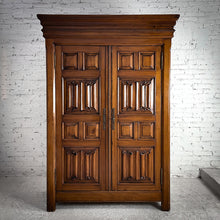 Load image into Gallery viewer, Transitional Wood Wine Cabinet
