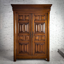 Load image into Gallery viewer, Transitional Wood Wine Cabinet
