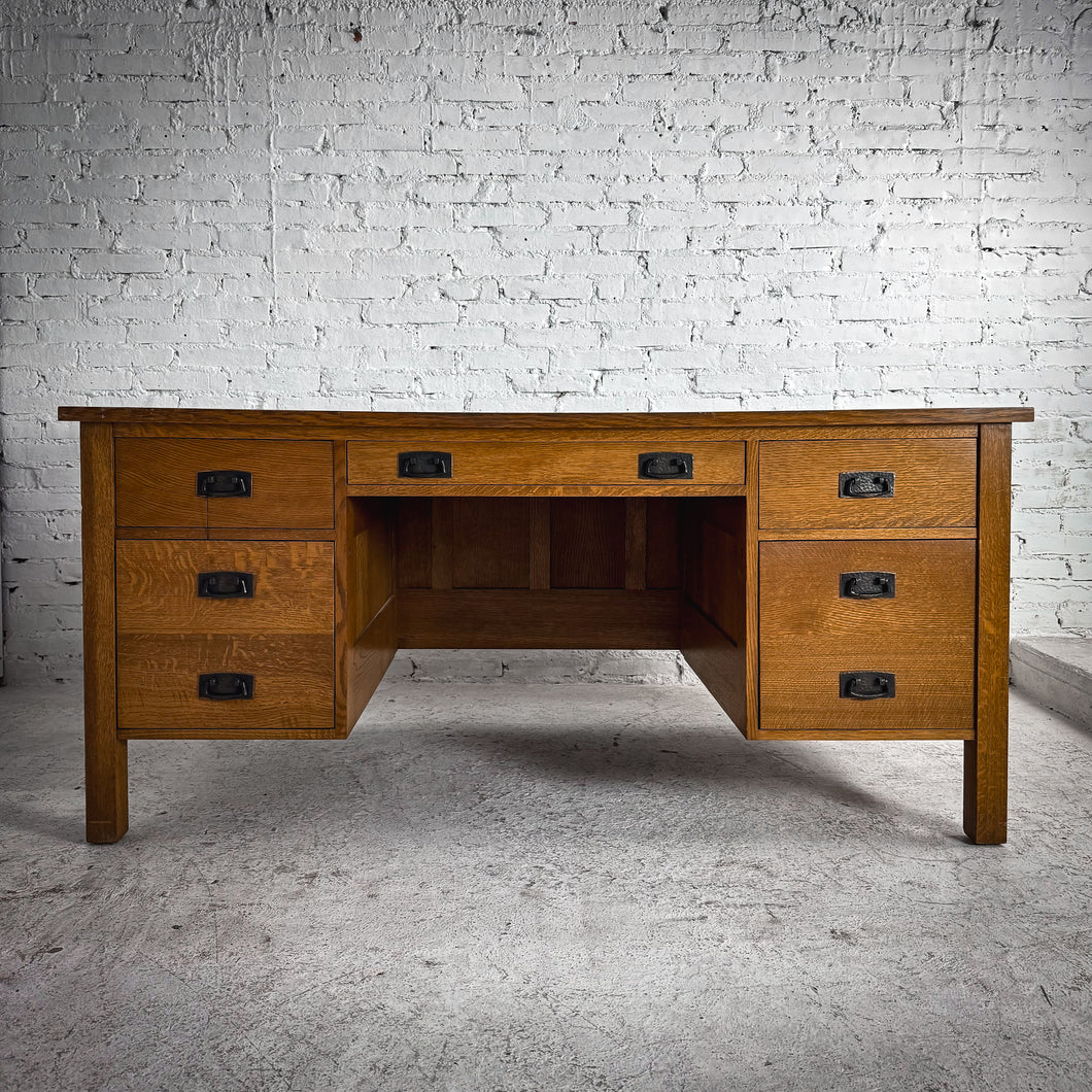 Stickley Mission Oak Desk