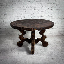 Load image into Gallery viewer, Antique Colonial Waxed Hardwood Cocktail Table
