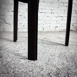Set of 6 1980's Cattelan Italia Leather Dining Chair