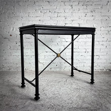 Load image into Gallery viewer, Neoclassical Powder Coat Metal Console
