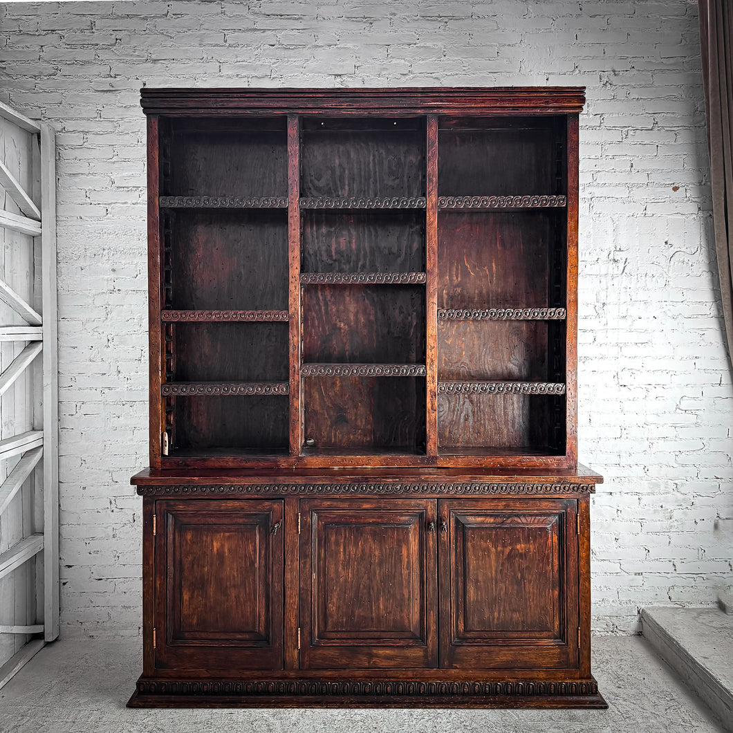 2 Piece Revivalist Hardwood Cabinet
