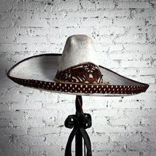 Load image into Gallery viewer, Early 20th C. Mexican Rabbit Fur Charro Hat Decorative Folk Piece
