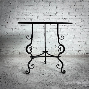 French Style Bistro Iron Dining Table