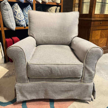 Load image into Gallery viewer, Crate &amp; Barrel Swivel Glider Chair
