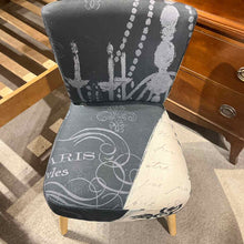 Load image into Gallery viewer, Paris Script Accent Slipper Chair
