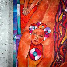 Load image into Gallery viewer, David Leonardo Surrealist Oil on Canvas Painting
