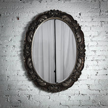 Load image into Gallery viewer, Baroque Aged Bronze Wood Wall Mirror
