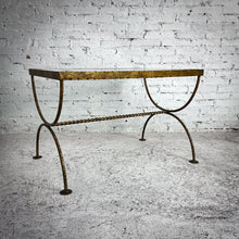 Load image into Gallery viewer, Neoclassical Style Iron Cocktail Table

