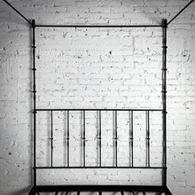 Load image into Gallery viewer, Four Poster Canopy US Queen Iron Bed Frame
