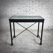 Load image into Gallery viewer, Neoclassical Powder Coat Metal Console
