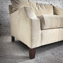 Load image into Gallery viewer, EJ Victor Transitional Striped Velour Sofa
