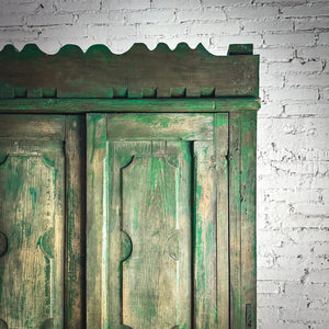 1940's Rustic Pine Storage Cabinet