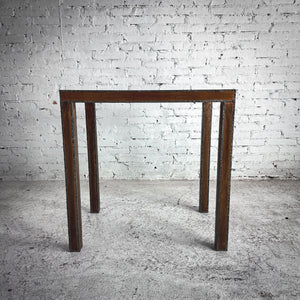 Rachel Horn Minimalist Copper Clad Side Table
