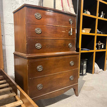 Load image into Gallery viewer, Antique Johnson furniture Co Federal Mahogany Chest of Drawers

