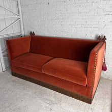 Load image into Gallery viewer, Hacienda Style Velvet Carved Sofa
