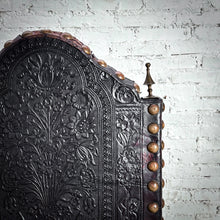 Load image into Gallery viewer, Set of 2 19th C. Spanish Embossed Leather Dining Chair
