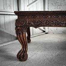 Load image into Gallery viewer, Anglo Indian Teak Cocktail Table
