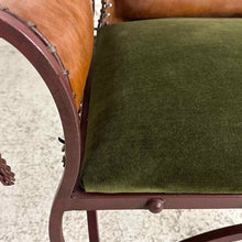 Load image into Gallery viewer, Spanish Colonial Iron Frame Armchair
