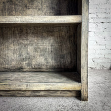 Load image into Gallery viewer, Large Farmhouse Gray Veneer Bookcase
