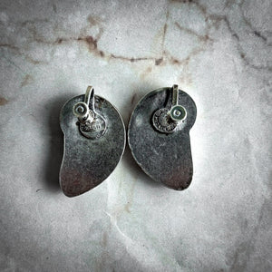 Vintage William Spratling Mexican Pure Silver Stud Earrings