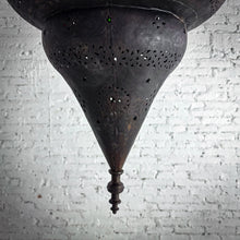 Load image into Gallery viewer, Moroccan Patina Brass Pendant Light
