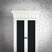 Load image into Gallery viewer, Contemporary White Lacquer Storage Cabinet
