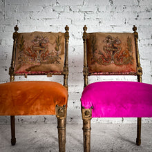 Load image into Gallery viewer, 18th C. Louis XVI Upholstered Giltwood Accent Chair
