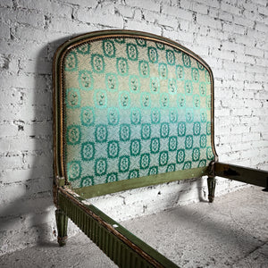 Antique Louis XVI Painted Wood Settee
