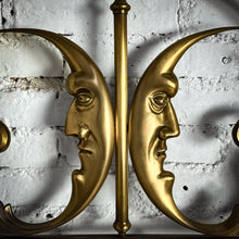 Load image into Gallery viewer, 1983 Charles P. Rogers Queen Brass Headboard
