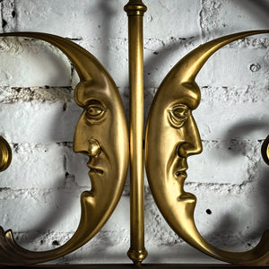 1983 Charles P. Rogers Queen Brass Headboard