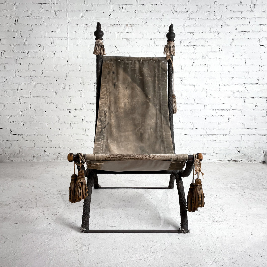 Sling Greco Roman Patina Accent Chair