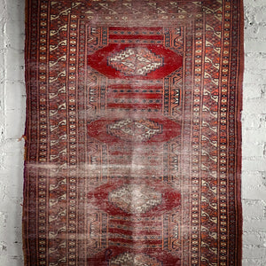 Bokhara Wool Accent Persian Knotted Rug