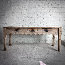 Load image into Gallery viewer, Antique Campesino Weathered Pine Console
